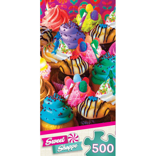 MasterPieces-Sweet Shoppe - 500 Piece Puzzle Assortment-31970-Swirls of Sugar-Legacy Toys