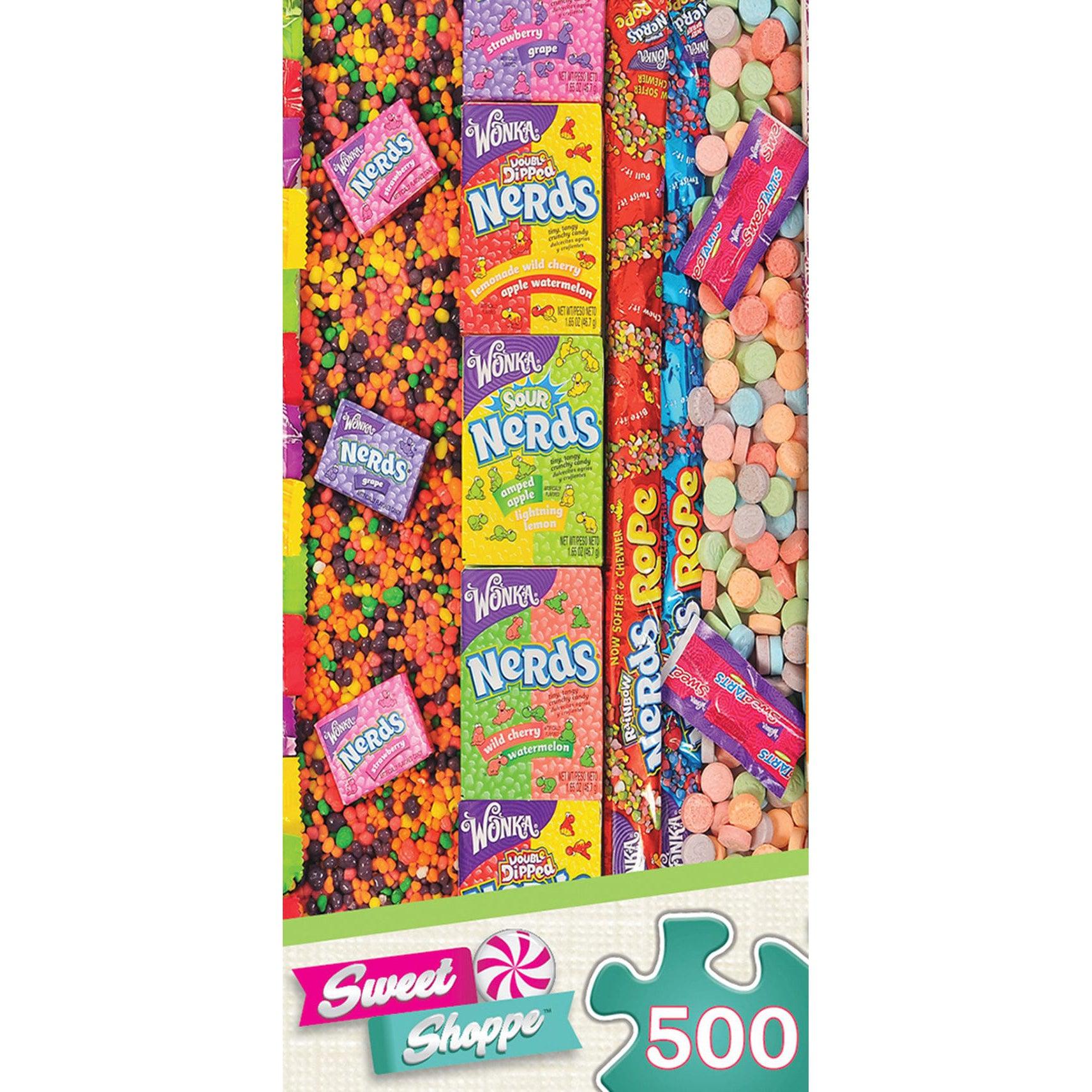 MasterPieces-Sweet Shoppe - Assortment - 500 Piece Puzzle-31968-Nerds for Life-Legacy Toys