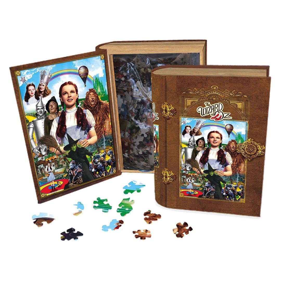 MasterPieces-The Wizard of Oz Book Box - Dorothy & Friends - 1000 Piece Puzzle-71799-Legacy Toys