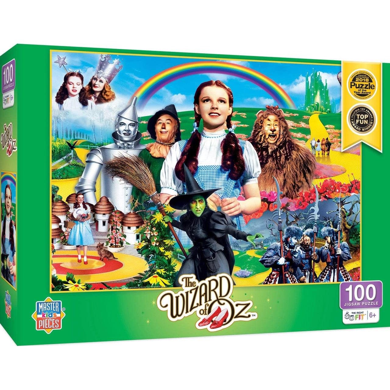 MasterPieces-The Wizard of Oz - Wonderful Wizard of Oz - 100 Piece Puzzle-12241-Legacy Toys