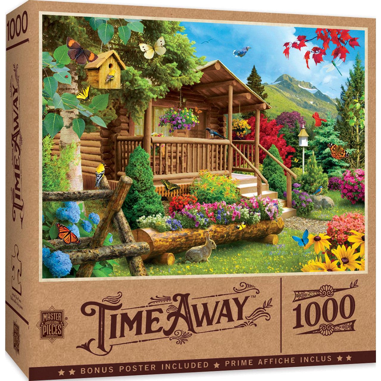 MasterPieces-Time Away - Summerscape - 1000 Piece Puzzle-72042-Legacy Toys