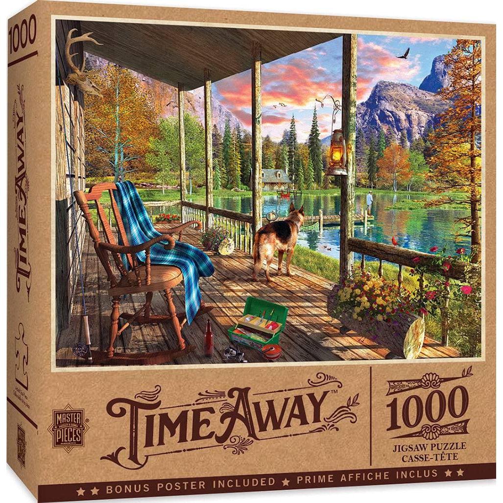 MasterPieces-Time Away - Sunset Ritual - 1000 Piece Puzzle-71749-Legacy Toys