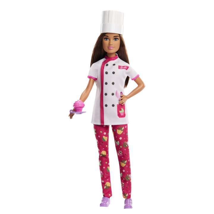 Mattel-Barbie Career Doll - Pastry Chef-HKT67-Legacy Toys