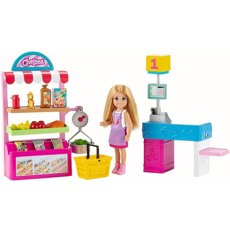 Mattel-Barbie Chelsea Can Be Snack Set Doll & Playset-GTN67-Legacy Toys