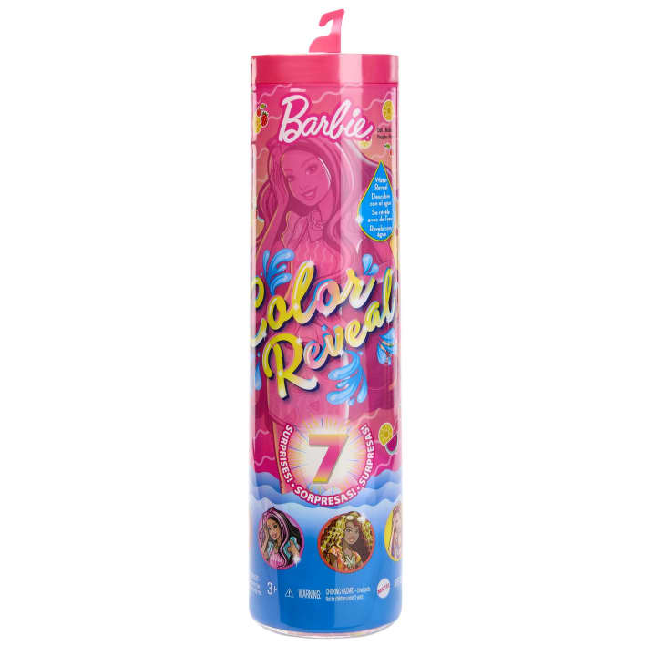 Barbie Color Reveal Doll, Scented, Sweet Fruit Series