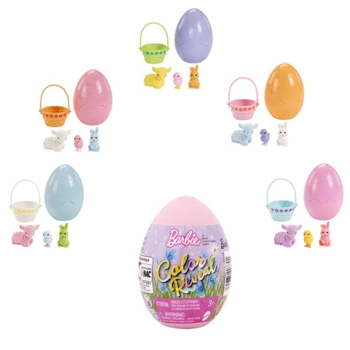 Mattel-Barbie Color Reveal Pet - Easter Egg-HCC74-Legacy Toys
