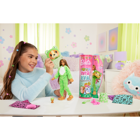 Mattel-Barbie Cutie Reveal - Puppy as Frog-HRK24-Legacy Toys