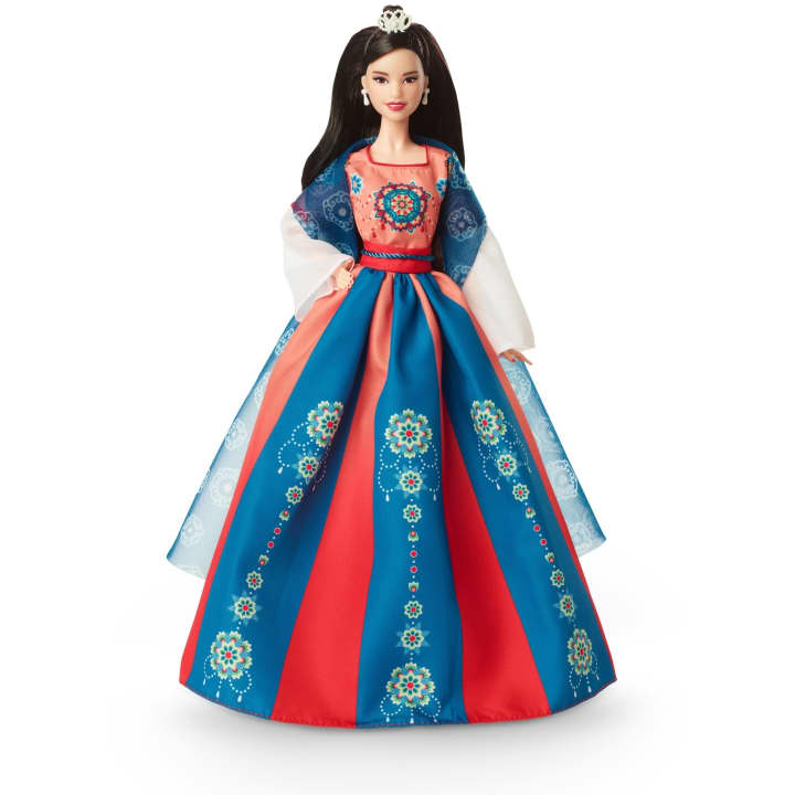 Mattel-Barbie Doll, Lunar New Year Collector Item, Traditional Hanfu Robe-HJX35-Legacy Toys