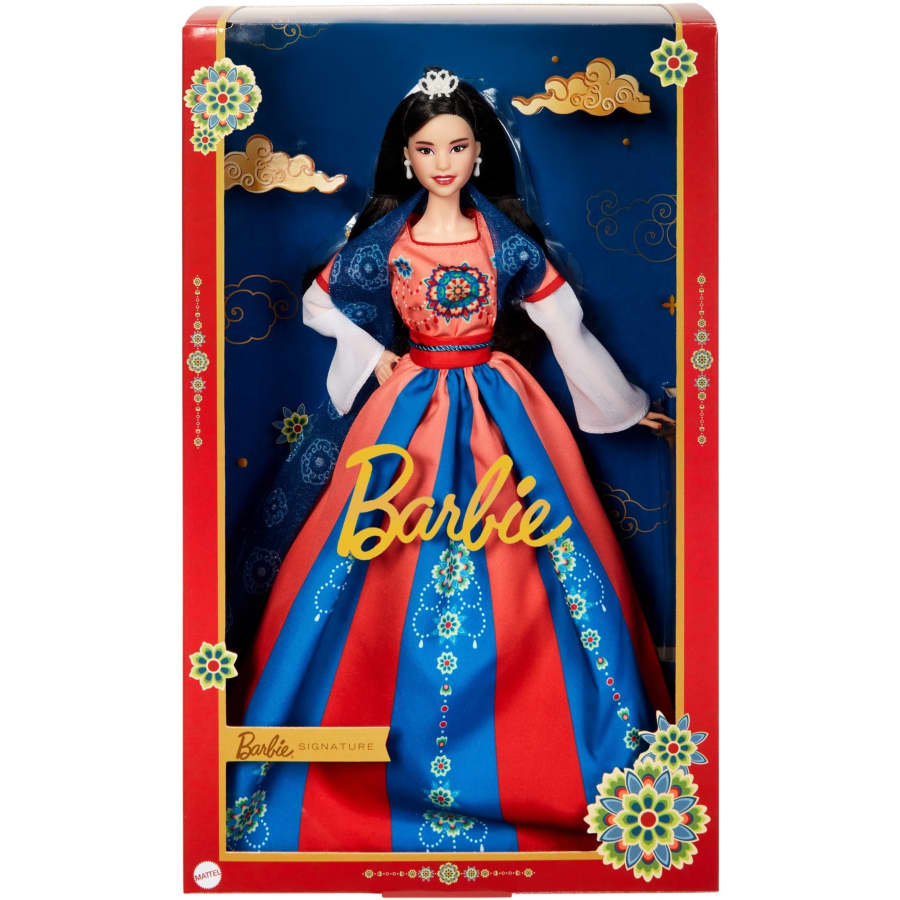 Mattel-Barbie Doll, Lunar New Year Collector Item, Traditional Hanfu Robe-HJX35-Legacy Toys