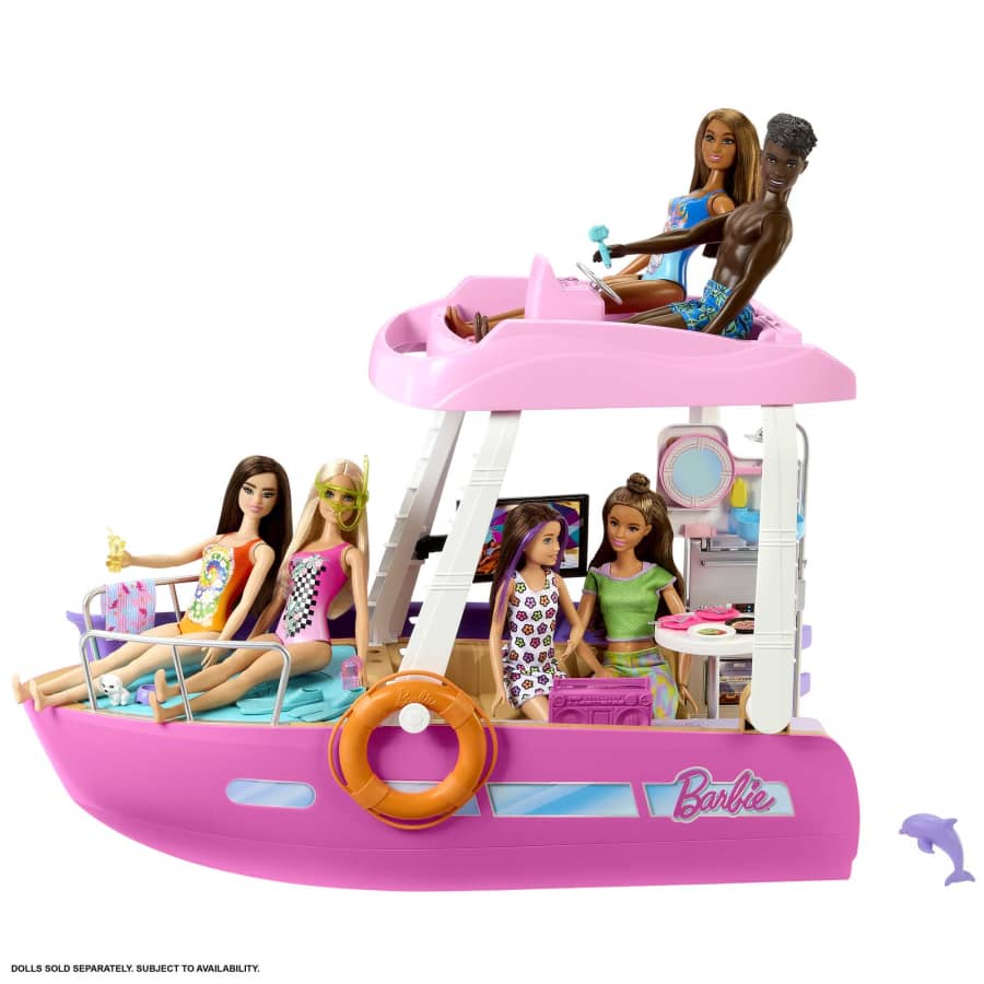 Mattel-Barbie Dream Boat Playset With Pool-HJV37-Legacy Toys
