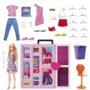 Mattel-Barbie Dream Closet Doll and Playset-HGX57-Legacy Toys