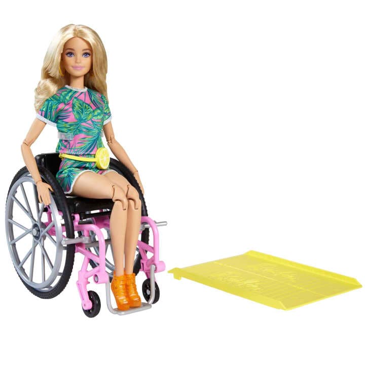 Mattel-Barbie Fashionista Doll-GRB93-#165 Tropical Romper-Legacy Toys