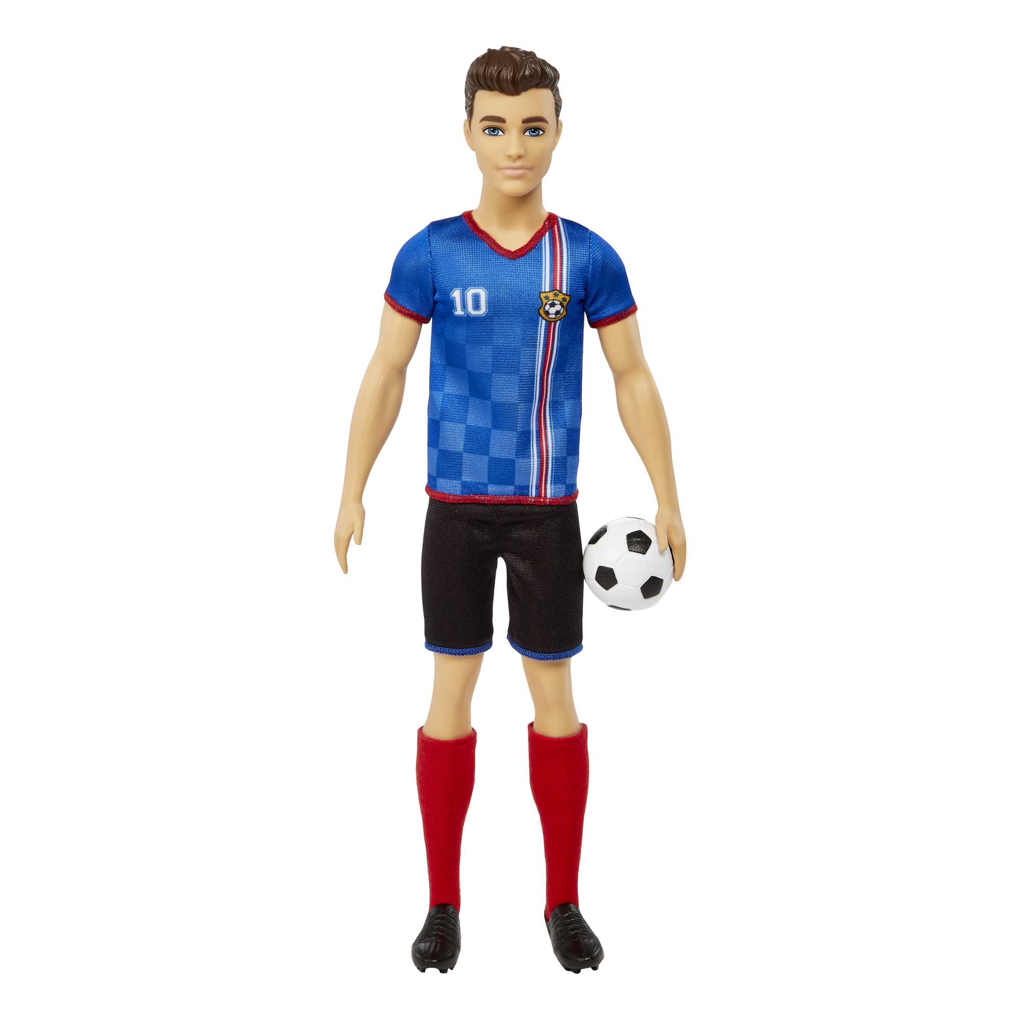 Mattel-Barbie - Ken - Soccer Doll 1-HCN15-Legacy Toys