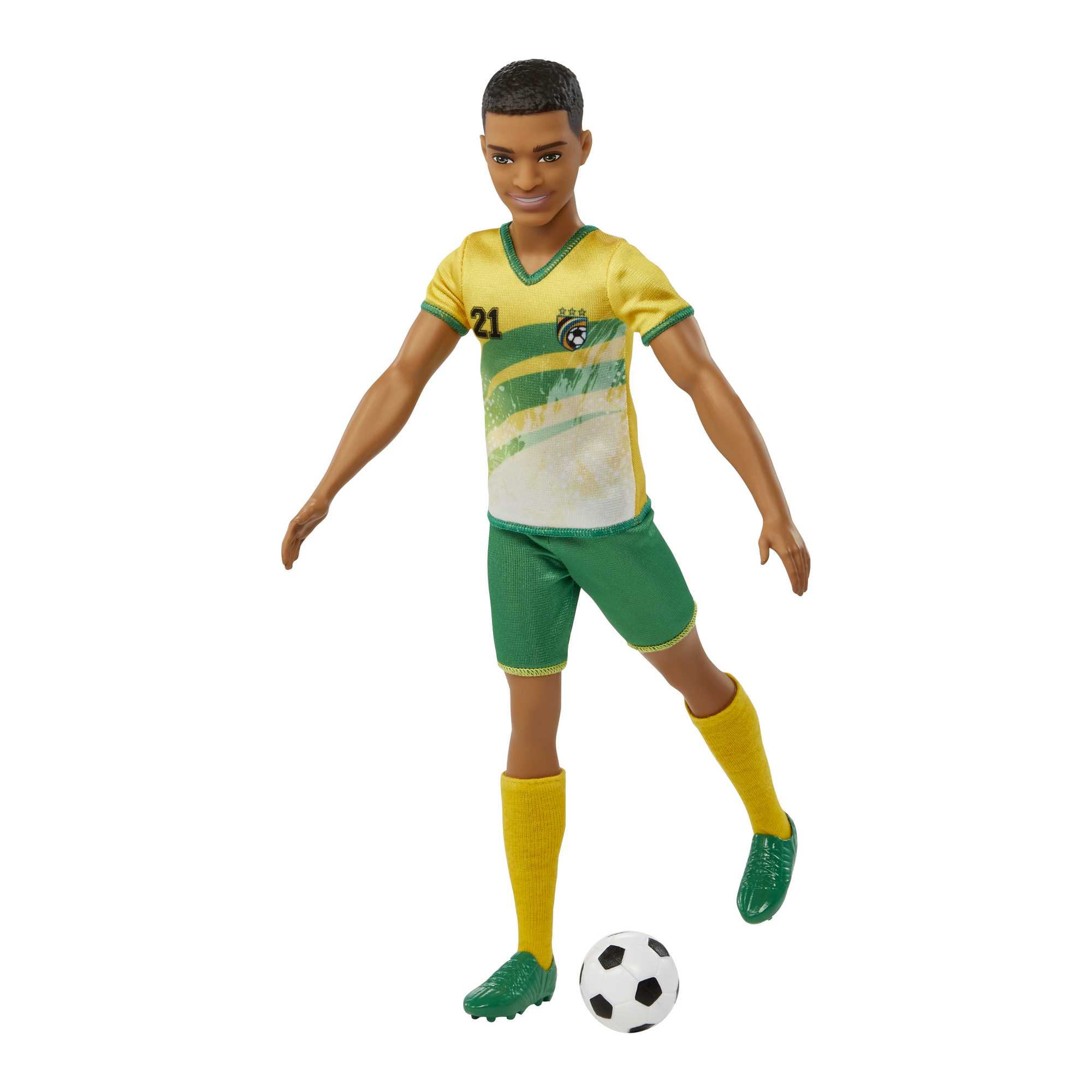 Mattel-Barbie - Ken - Soccer Doll 2-HCN16-Legacy Toys