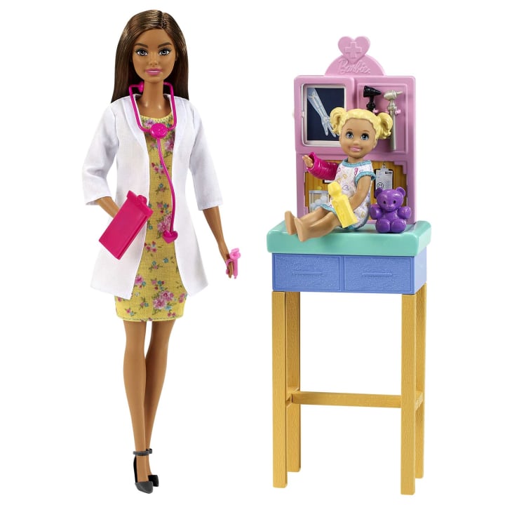 Mattel-Barbie Pediatrician Doll-GTN52-Legacy Toys