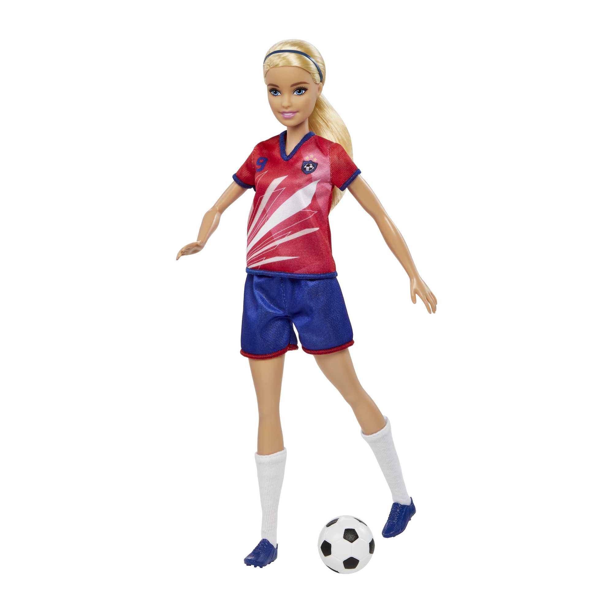 Mattel-Barbie - Soccer Doll 3-HCN17-Legacy Toys