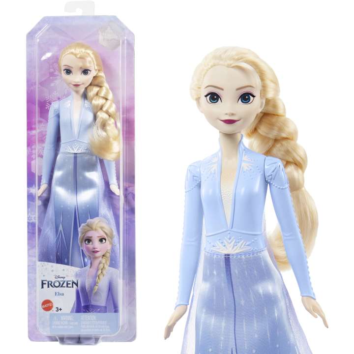 Mattel-Disney Frozen Elsa Doll-HLW48-Legacy Toys