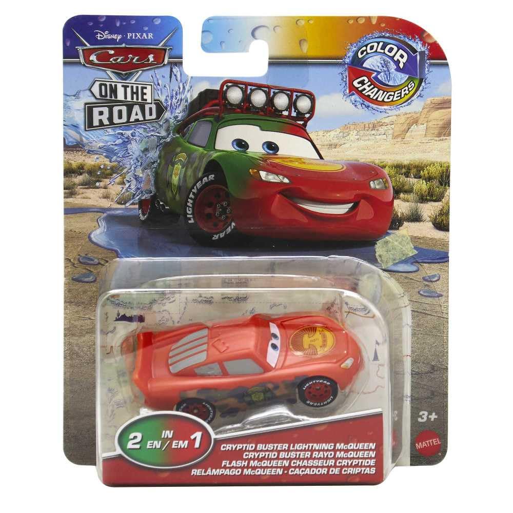 Mattel-Disney Pixar Cars Color Changers-HMD70-Cryptid Buster Lightning McQueen-Legacy Toys