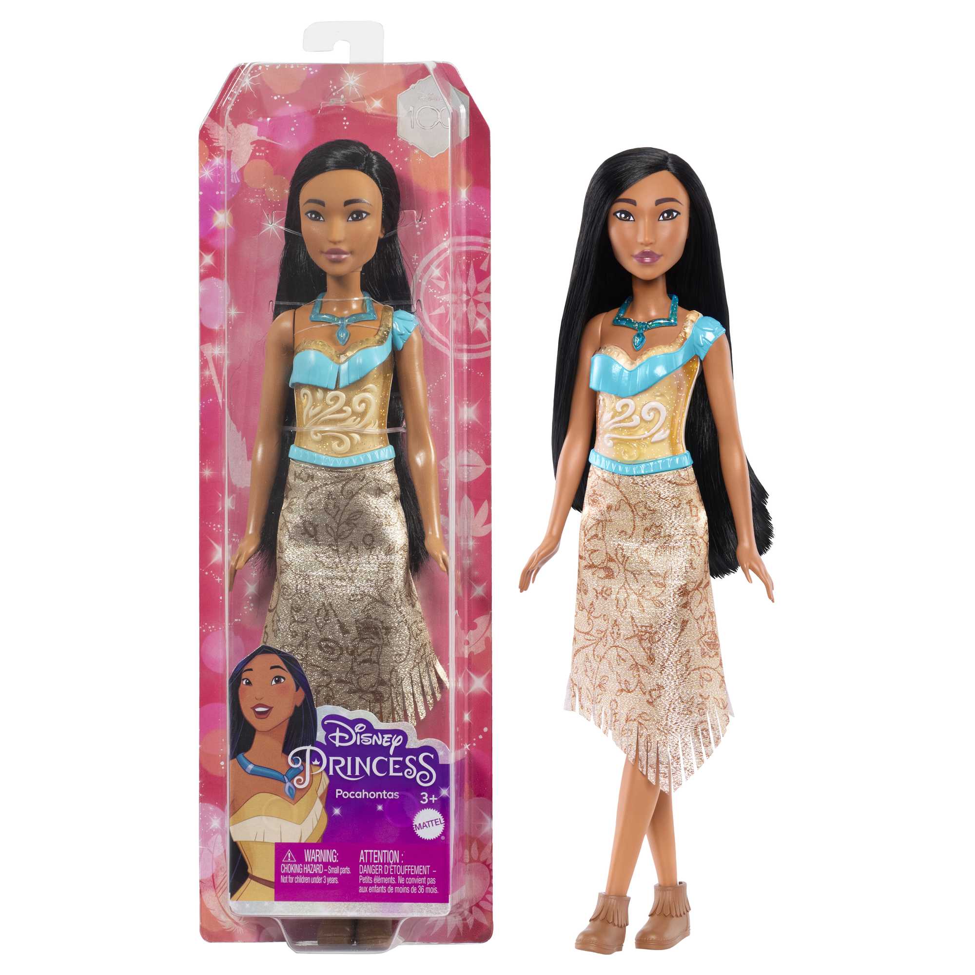 Mattel-Disney Princess Pocahontas Doll-HLW07-Legacy Toys