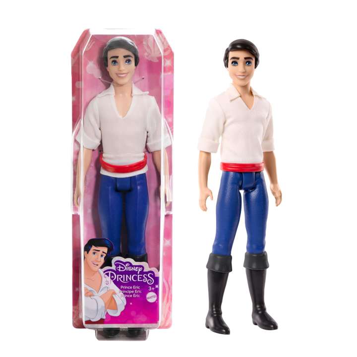 Mattel-Disney Princess Prince Eric Doll-HLV97-Legacy Toys