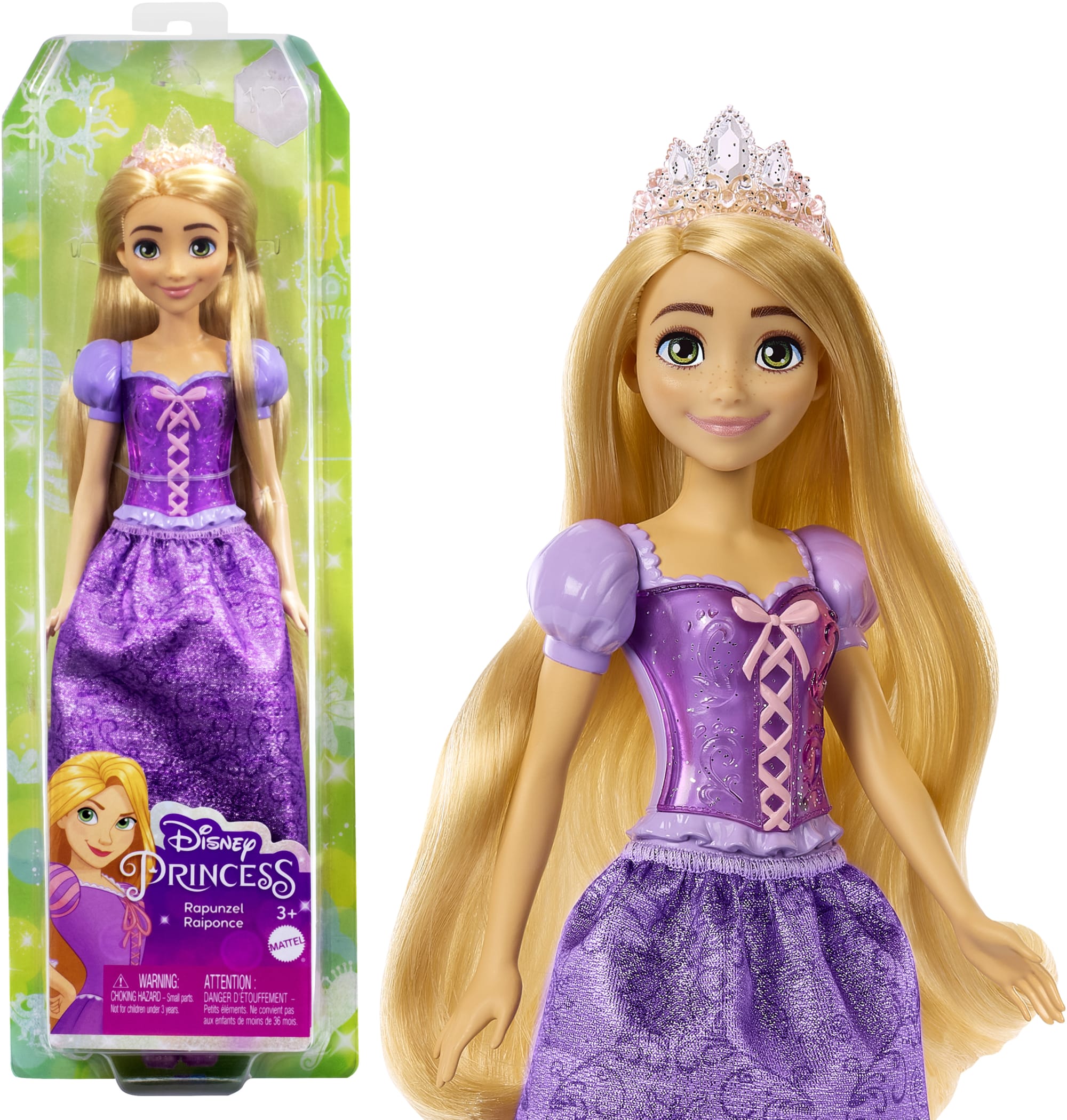 Mattel-Disney Princess Rapunzel Doll-HLW03-Legacy Toys