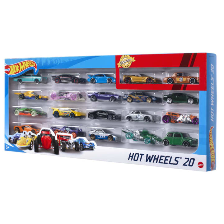 Hot Wheels City Super Twist Tire Shop Playset & 1:64 Scale Toy Car