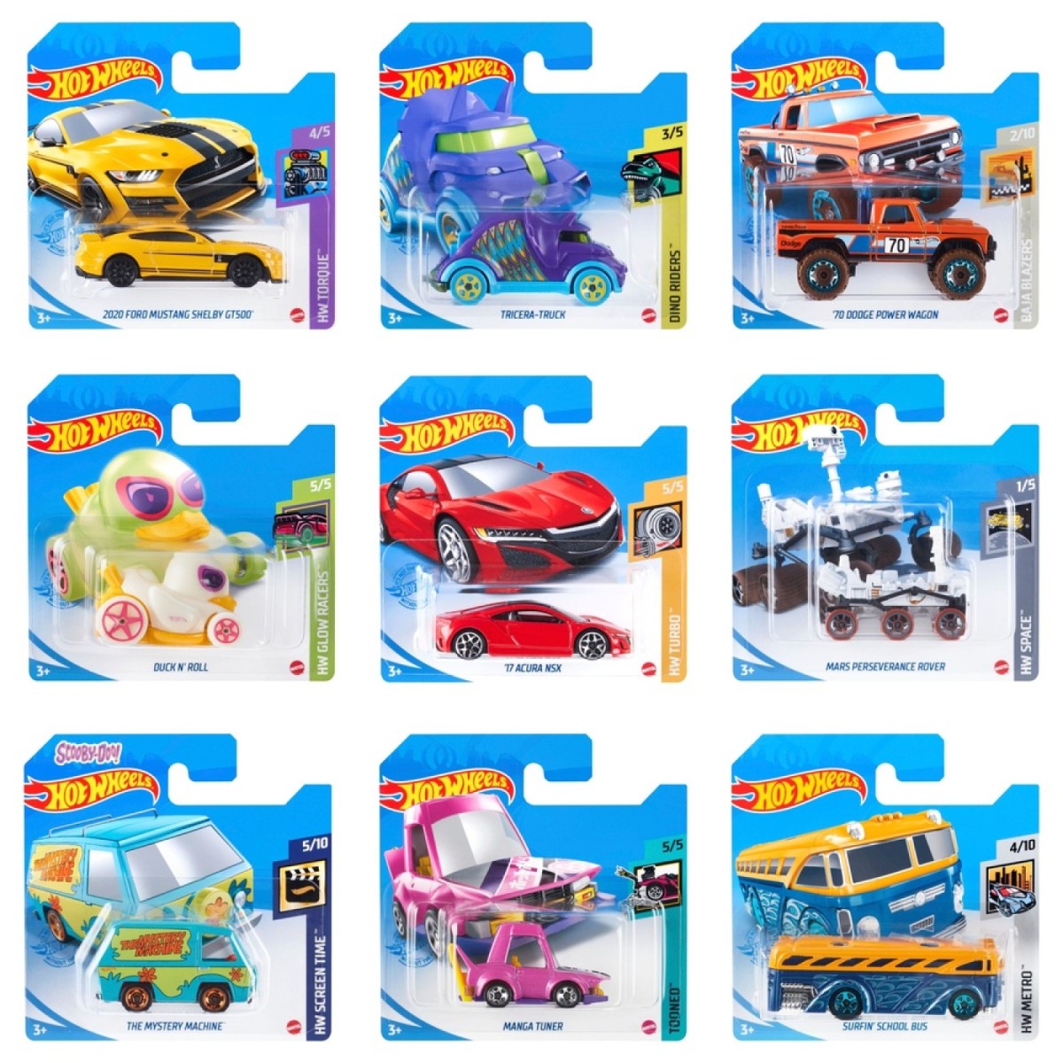 Mattel-Hot Wheels Basic Vehicle - Assorted Styles-5785-Legacy Toys