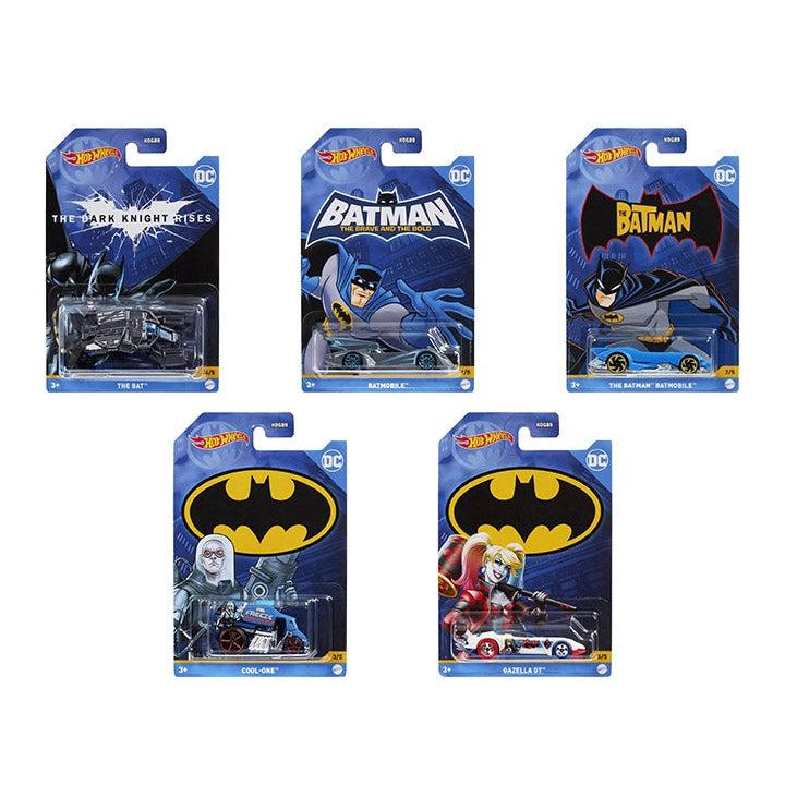 Mattel-Hot Wheels: Batman Themed Cars--Legacy Toys