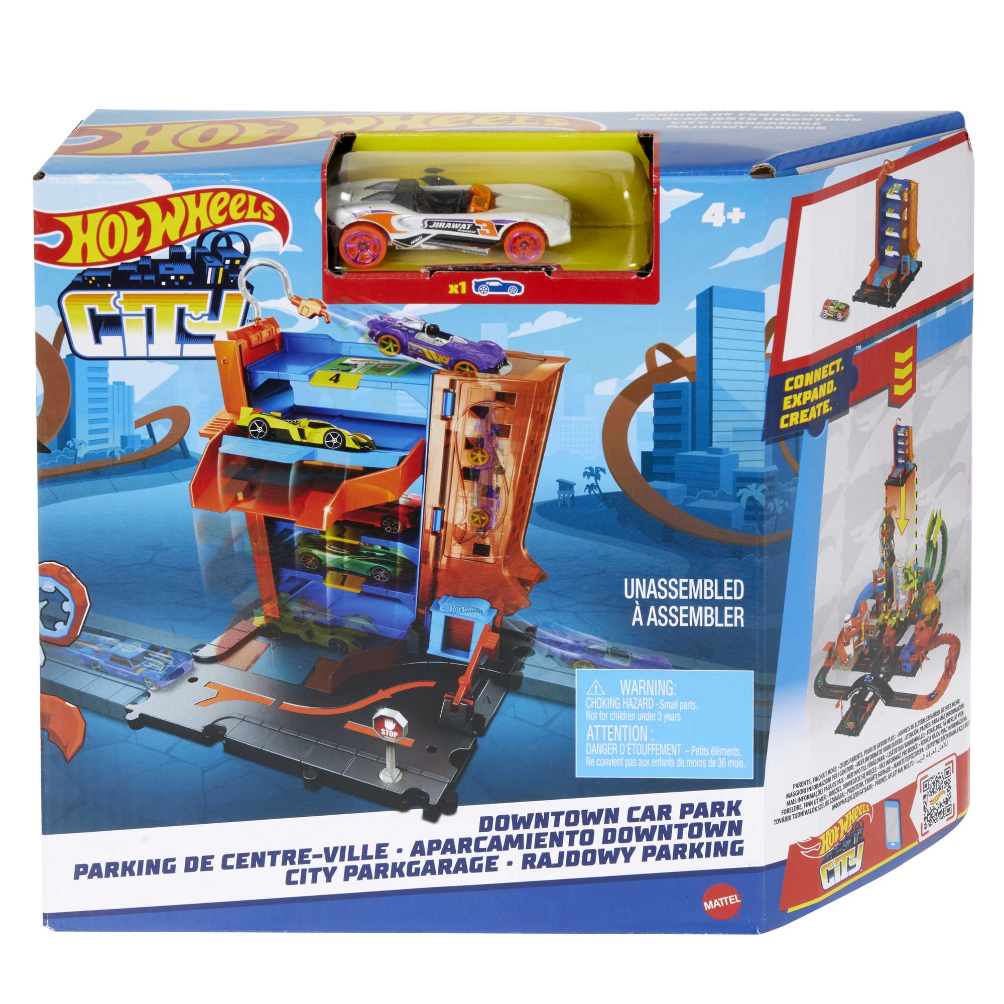 Mattel-Hot Wheels City Downtown Car Park-HDR28-Legacy Toys
