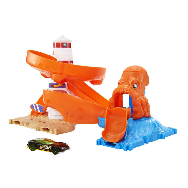 Mattel-Hot Wheels City Nemesis - Octopus Invasion Attack-HDR31-Legacy Toys