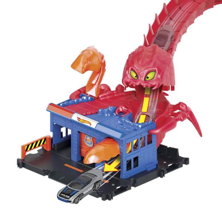 Mattel-Hot Wheels City Nemesis - Scorpion Flex Attack-HDR32-Legacy Toys