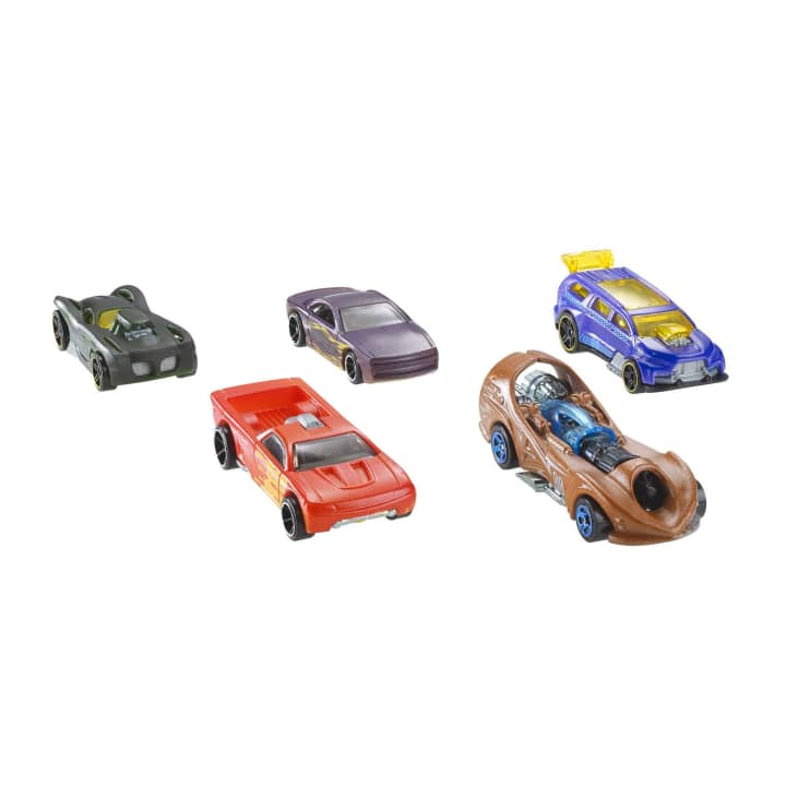 Mattel-Hot Wheels Color Shifters 5-Pack Assortment-GMY09-Legacy Toys