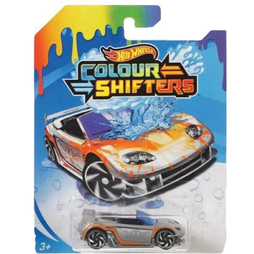 Hot Wheels Color Shifters 1:64 Scale Toy Car, Transforms Color in Water  (Styles May Vary)