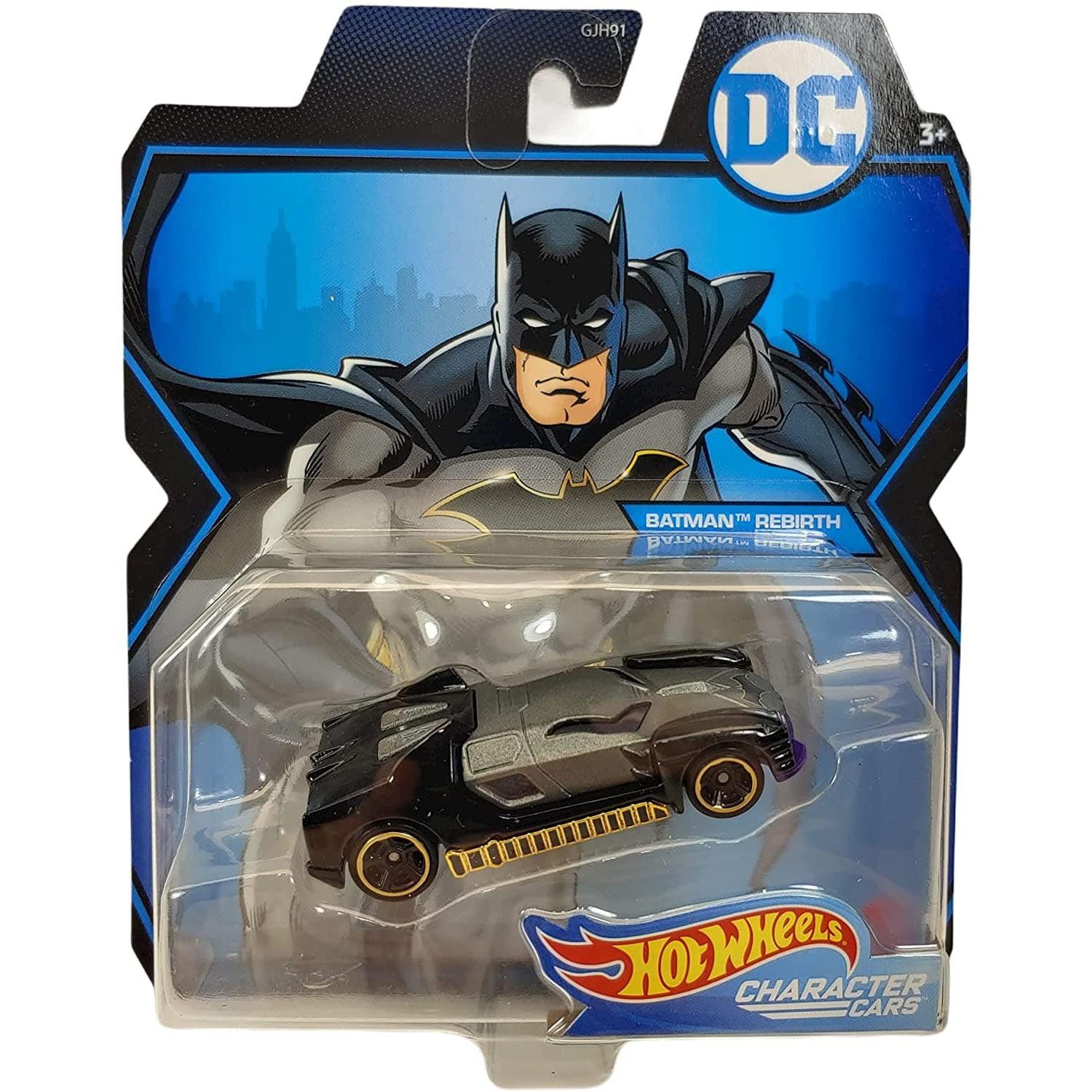 Mattel-Hot Wheels DC Universe Character Cars - Assorted Styles-GYB46-Batman-Legacy Toys