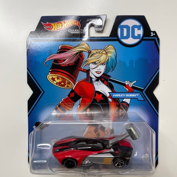 Mattel-Hot Wheels DC Universe Character Cars - Assorted Styles-GYB75-Harley Quinn-Legacy Toys