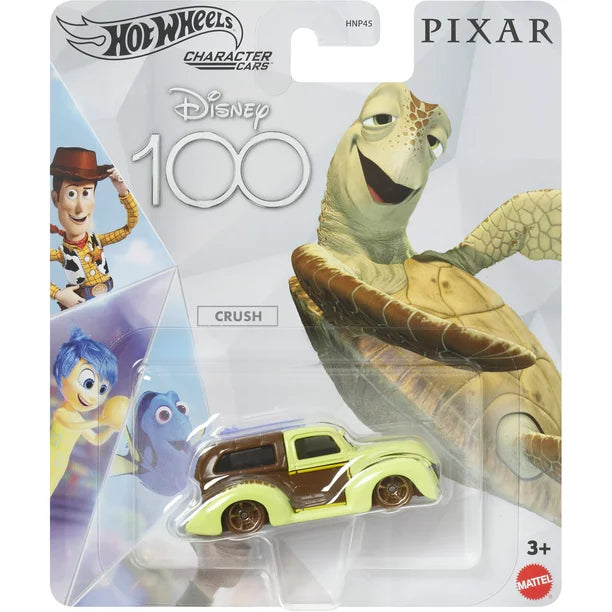 Mattel-Hot Wheels Disney 100 Character Cars - Crush-HKV25-Legacy Toys