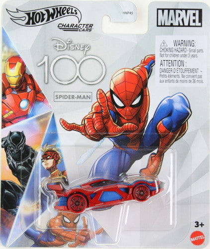 Mattel-Hot Wheels Disney 100 Character Cars - Spider-Man-HNP51-Legacy Toys