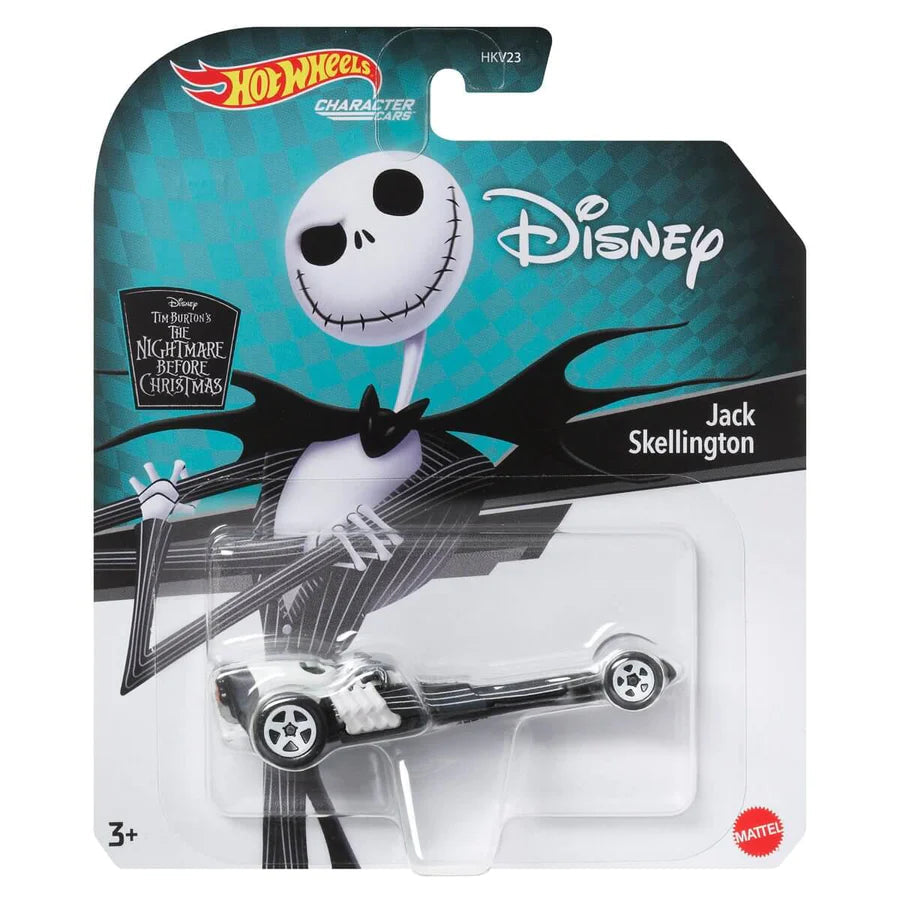 Mattel-Hot Wheels Disney Character Cars - Jack Skellington-HNP12-Legacy Toys