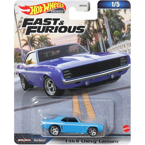 Mattel-Hot Wheels Fast & Furious - 1969 Chevy Camaro-HKD24-Legacy Toys