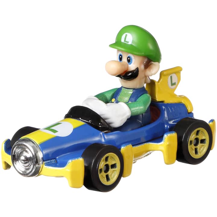 Mattel® Hot Wheels® Mario Kart™ Luigi Circuit Special Vehicle, 1