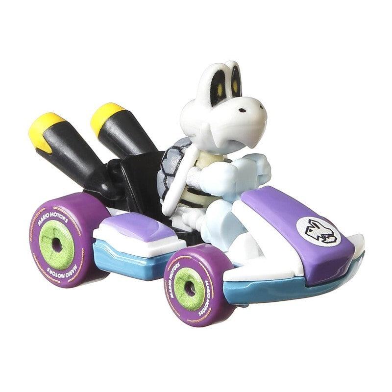 Mattel-Hot Wheels Mario Kart 2022-GJH59-Dry Bones Standard Kart-Legacy Toys
