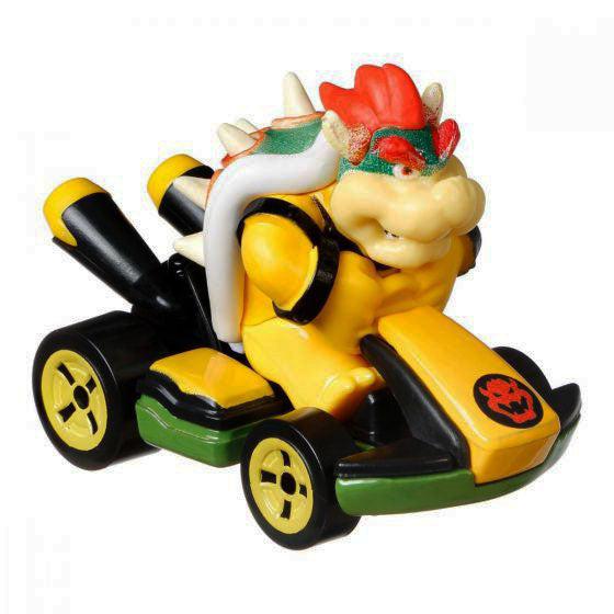 Mattel-Hot Wheels Mario Kart 2022-GRN20-Bowser Standard Kart-Legacy Toys