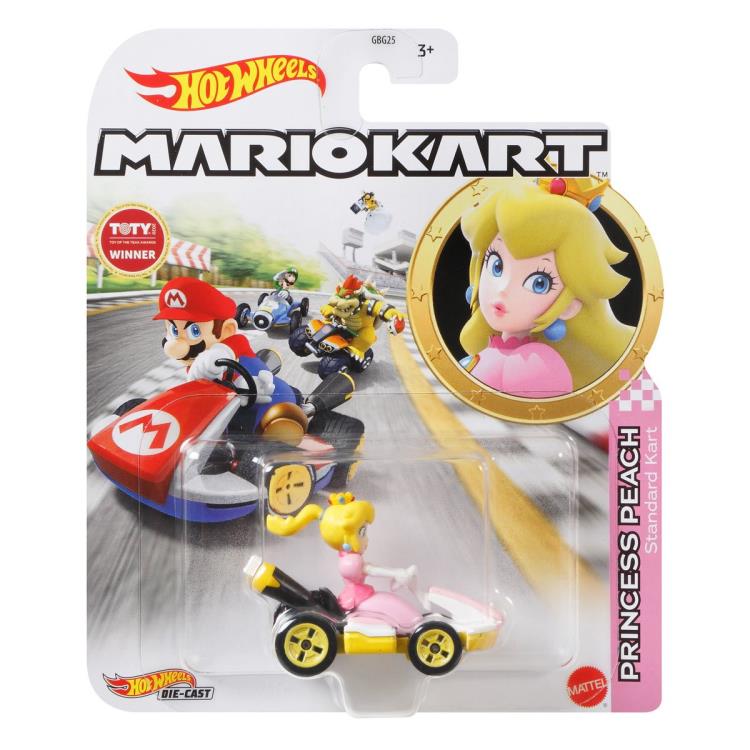 Mattel-Hot Wheels Mario Kart - 2023-GBG28-Princess Peach Standard Kart-Legacy Toys