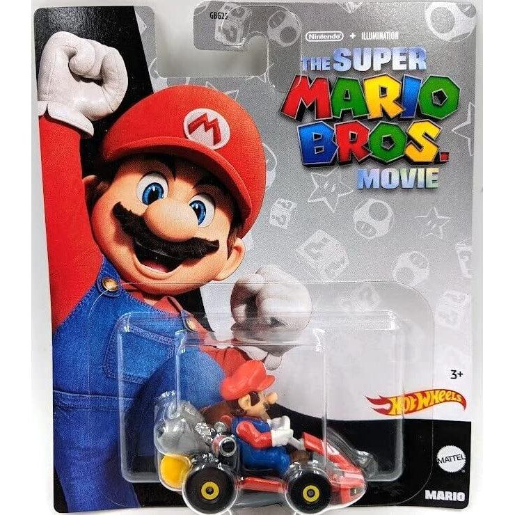 Mattel-Hot Wheels Mario Kart - 2023-HKD42X-Mario The Super Mario Bros Movie-Legacy Toys
