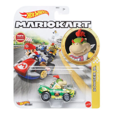 Mattel-Hot Wheels Mario Kart - Bowser Jr Flame Flyer-HDB27-Legacy Toys