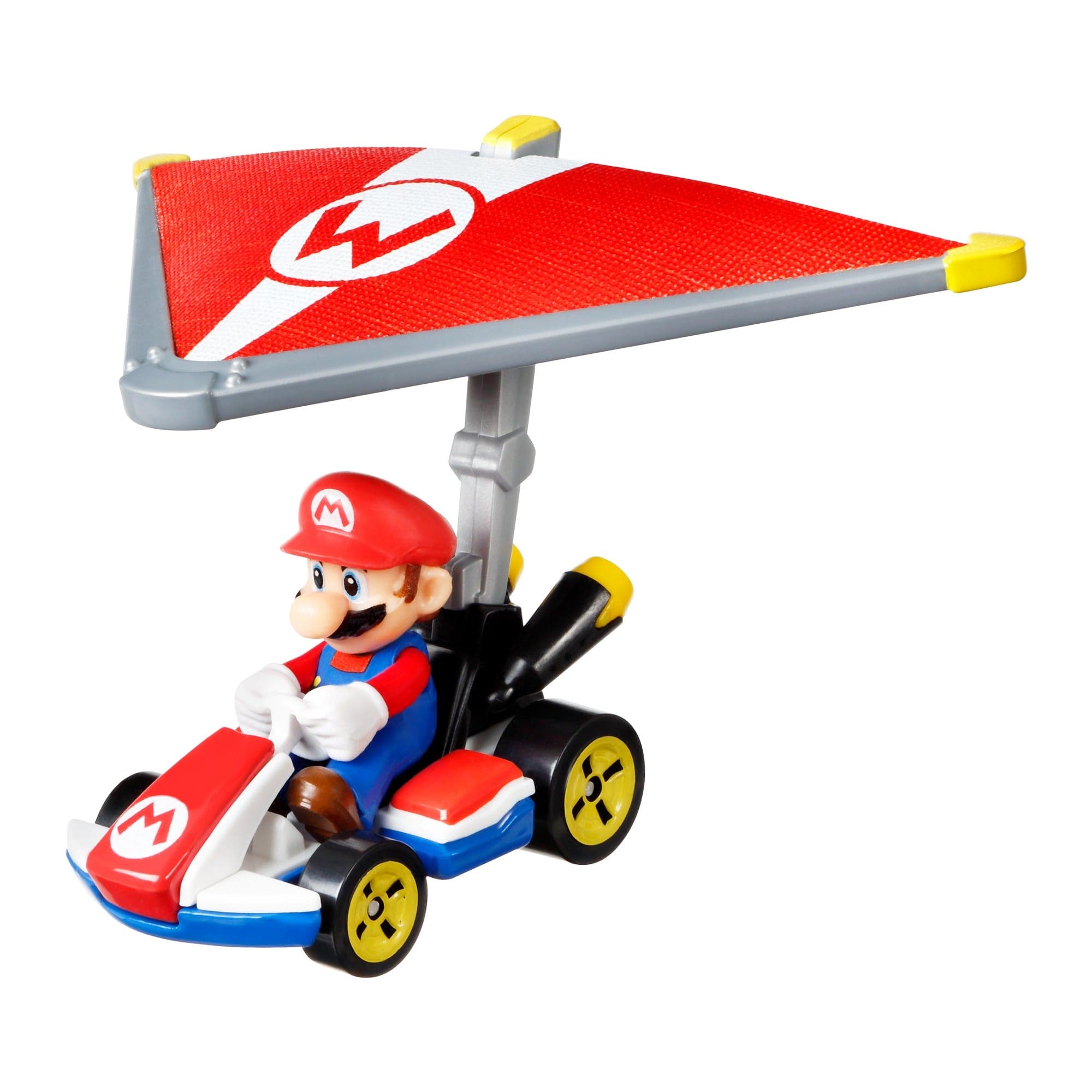 Mattel-Hot Wheels Mario Kart Gliders-GVD31-Mario-Legacy Toys