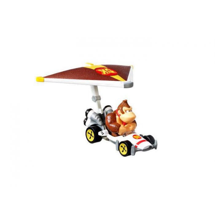 Hot Wheels Mario Kart Diecast Glider Vehicle Pack, 8 Action Figure Set 