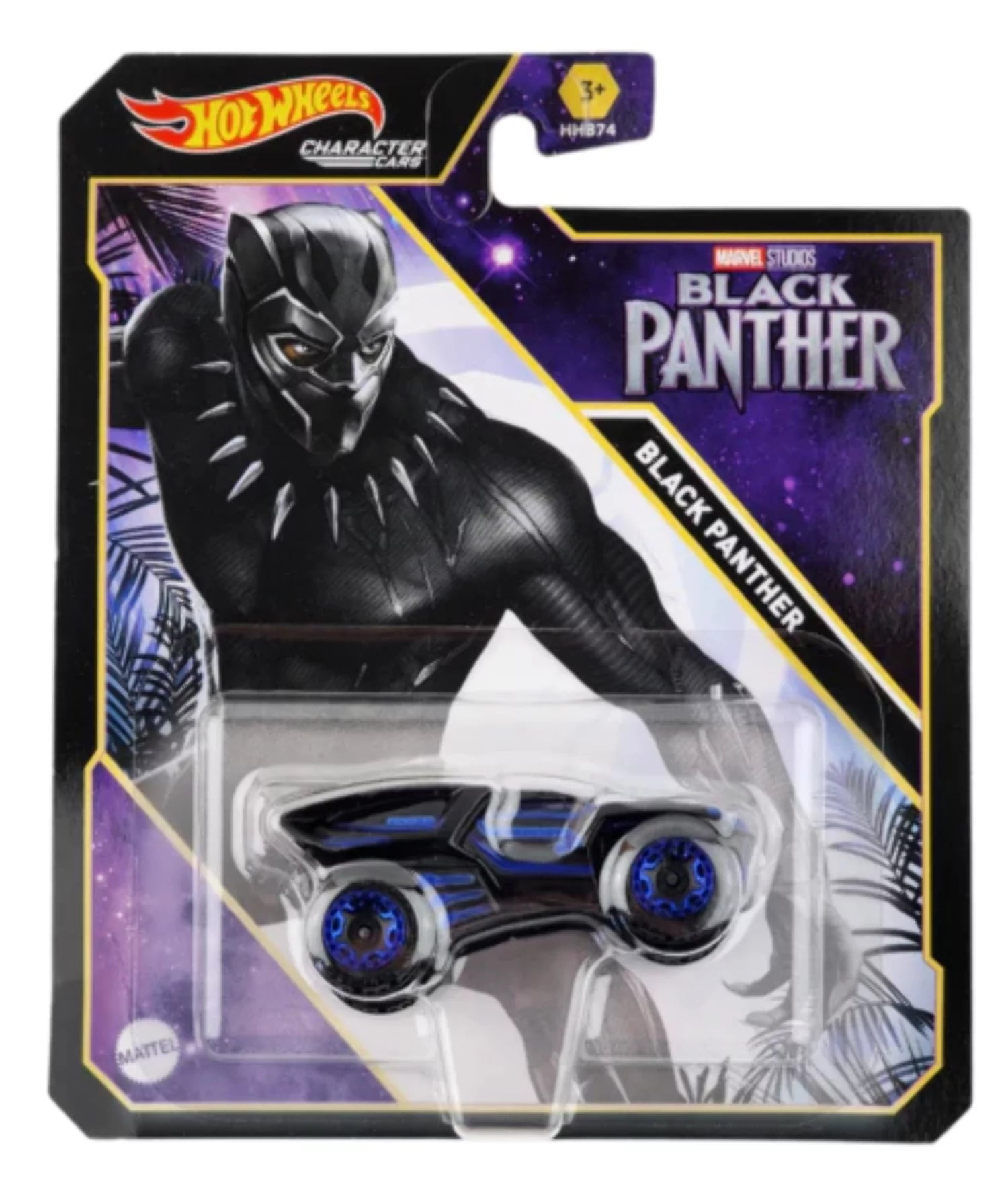 Mattel-Hot Wheels Marvel Character Cars - Black Panther-HHC05-Legacy Toys