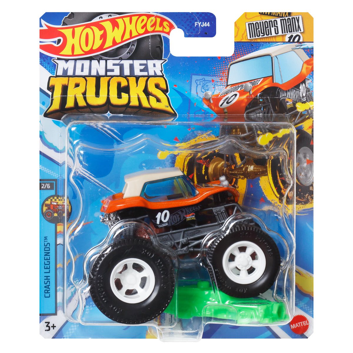 Mattel-Hot Wheels Monster Trucks - 2024-HWC58-Meyers Manx-Legacy Toys
