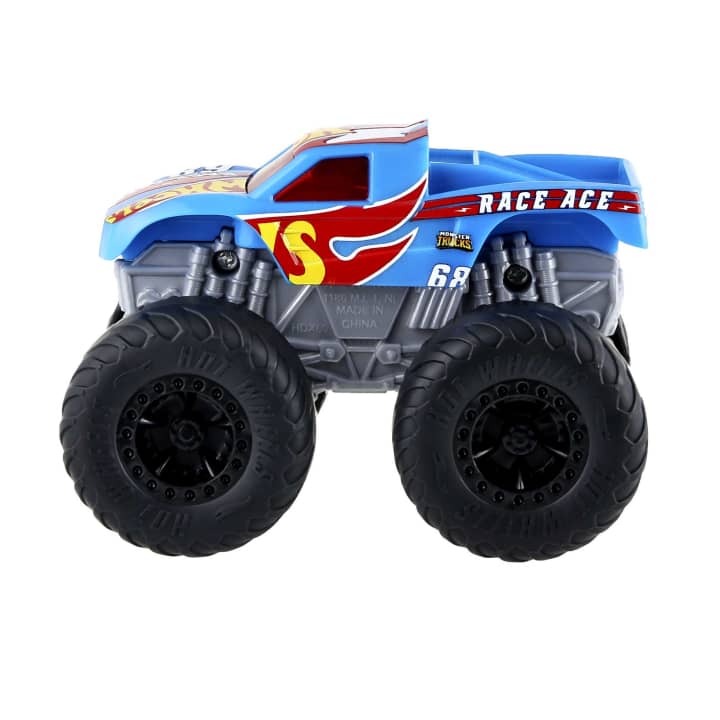 Mattel-Hot Wheels Monster Trucks Roarin' Wreckers - Race Ace-HDX63-Legacy Toys